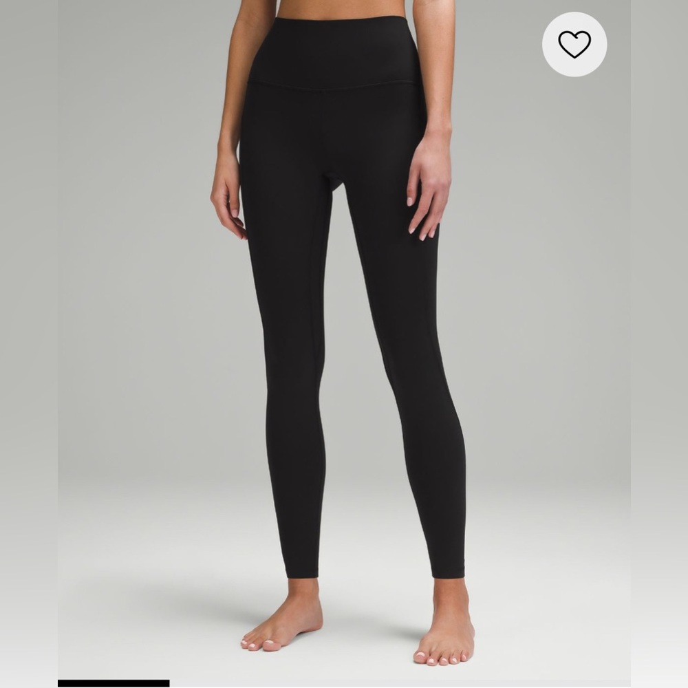 lululemon leggings with mesh back and side pockets